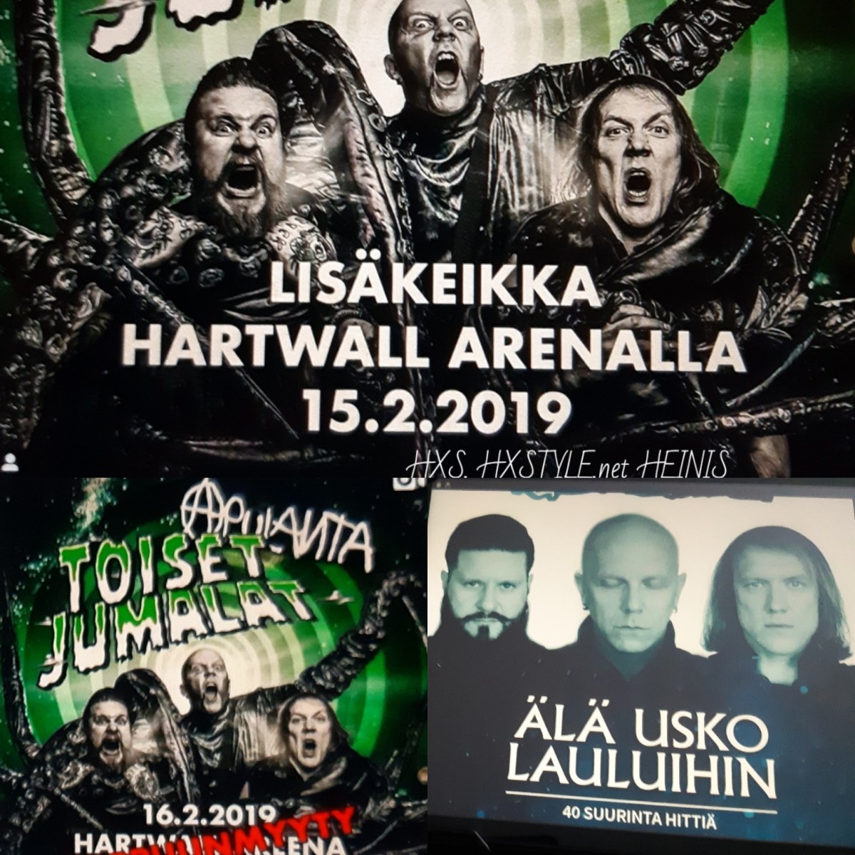 KULTTUURI. Kotimainen, SUOMI. MUSIIKKI: Albumit, Singlet, videot, Live Keikka&Konsertit. Elokuva, Kirjat……. APULANTA v. 1991 – . Punk, Rock yhtye…… HARTWAL AREENA 15. – 16.2.2019, TV1 Puoli7 Vieraana, Kotisivut, Musiikkivideot…12.2.2019 Suosikki& Elämäntapablogi HXS. HXSTYLE.net HEINIS.